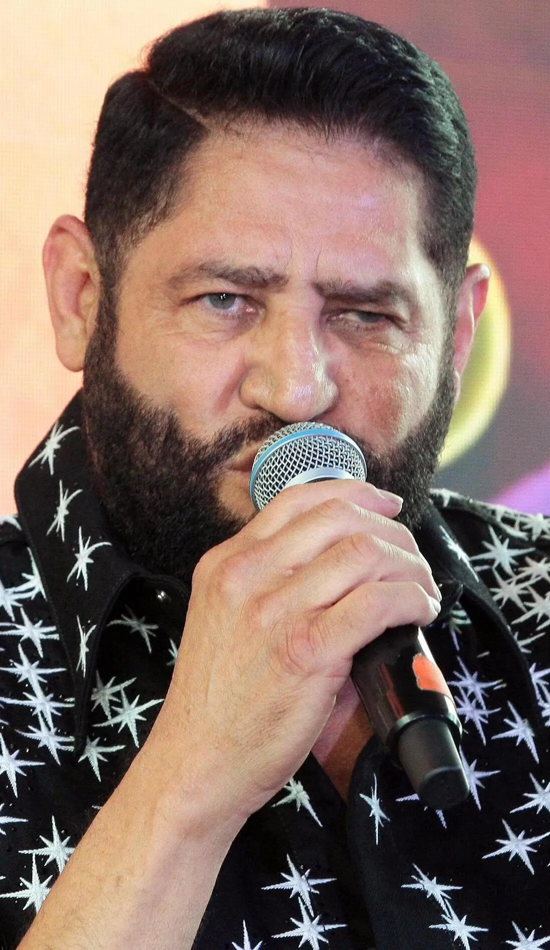 Pancho Barraza performing live on stage